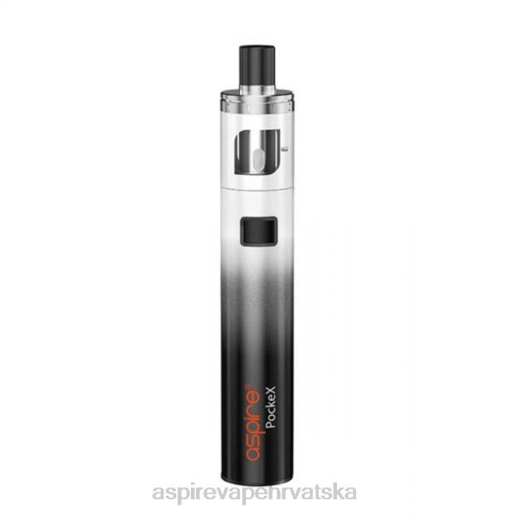 Aspire Ecig Store | 2X8T118 Aspire Pockex komplet obljetničkog izdanja sivi gradijent