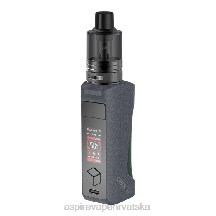 Aspire Vape Shop | 2X8T127 Aspire Finixx kit jet crna