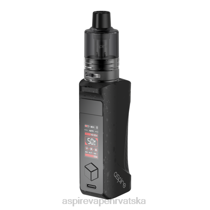 Aspire Vape Shop | 2X8T127 Aspire Finixx kit jet crna