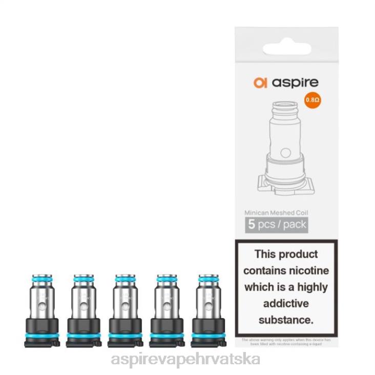 Aspire Vape Products | 2X8T205 Aspire Minican mrežasta zavojnica 0,8o/5kom